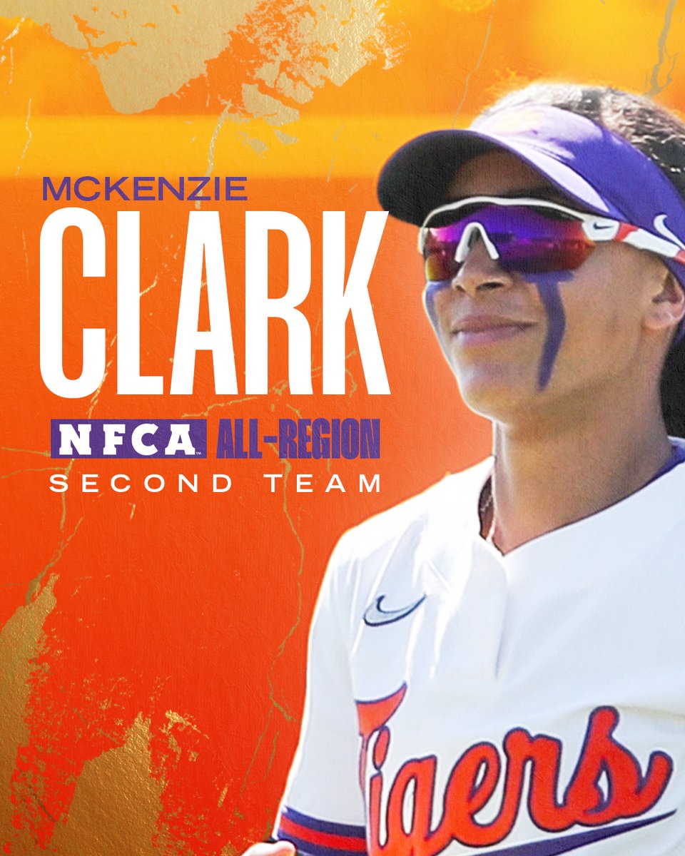 ✨ NFCA Second Team All-Region ✨ McKenzie Clark earns NFCA All-Region honors for the second time of her career! Congrats, McKenzie 👏