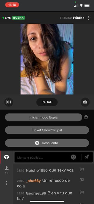Se nota que salieron a divertirse, as&iacute; que me sal&iacute; de la transmisi&oacute;n. Estar&eacute; dispo para videollamadas