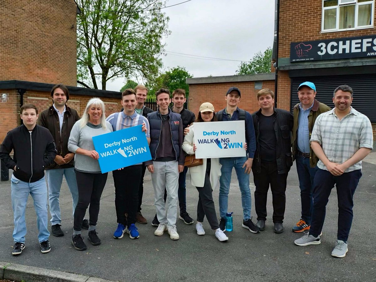 Good to be back out on the campaign trail with @LGBTCons this weekend in Derbyshire. @ASollowayUK @maggie_erewash