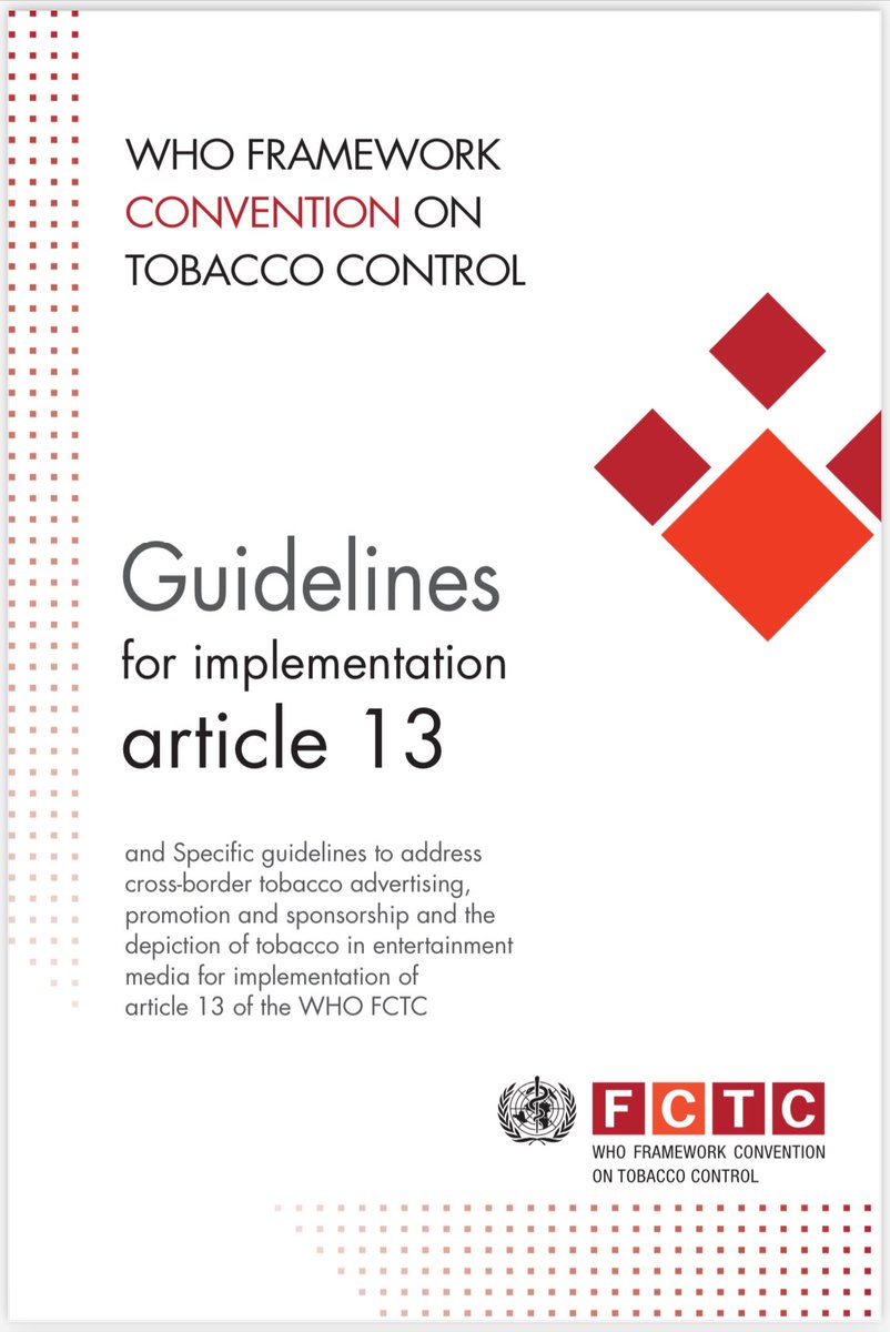 Coming🔜 🆕specific guidelines on Art13 adopted at #FCTCCOP10,which gives guidance to Parties on how to tackle cross-border tobacco advertising,promotion & sponsorship including the digital space.
The tobacco industry uses the digital space to hook new generations #FCTCSavesLives