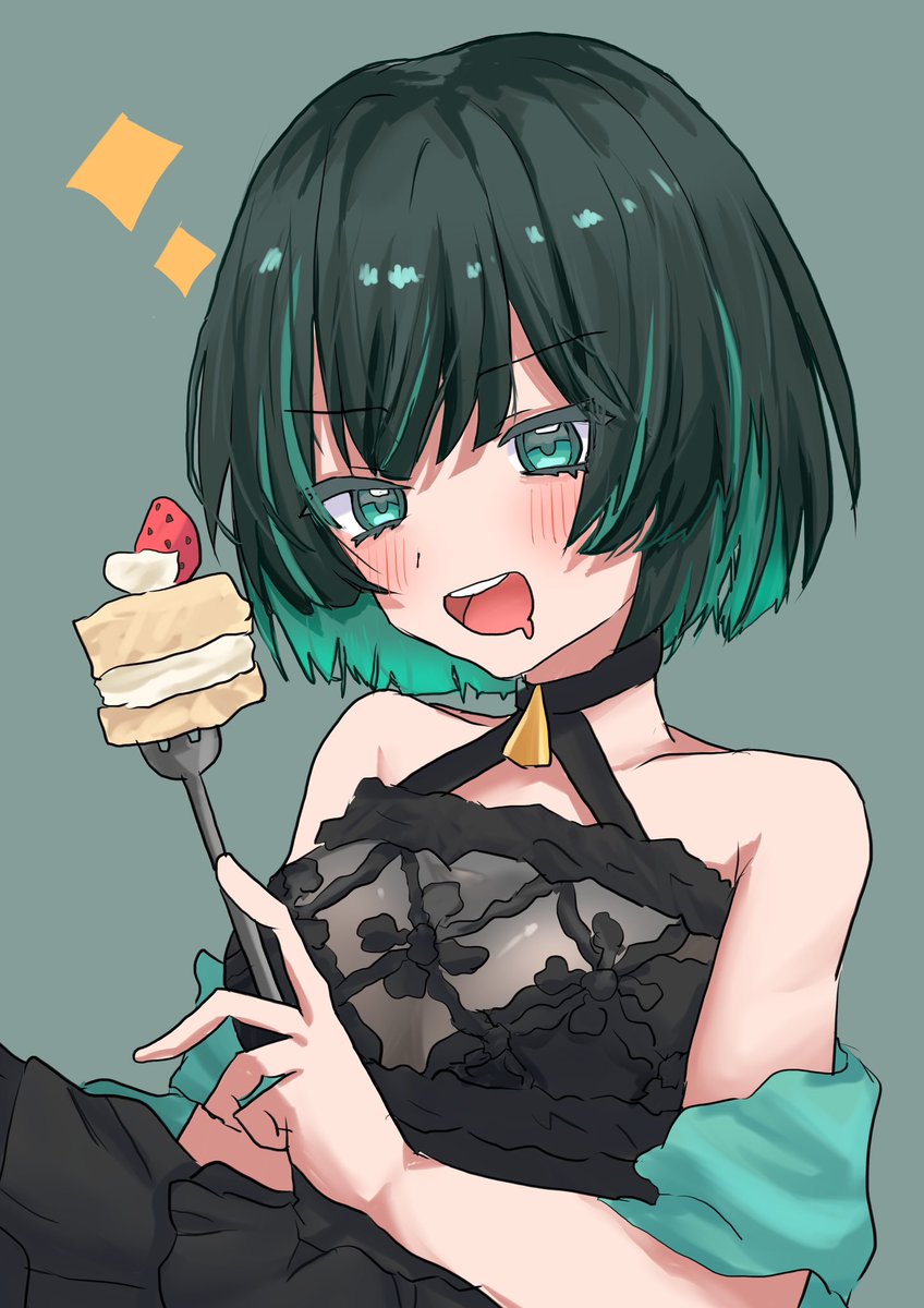 何かの視察でパーティーに参加するもののスイーツに気を取られるオールマインドさん