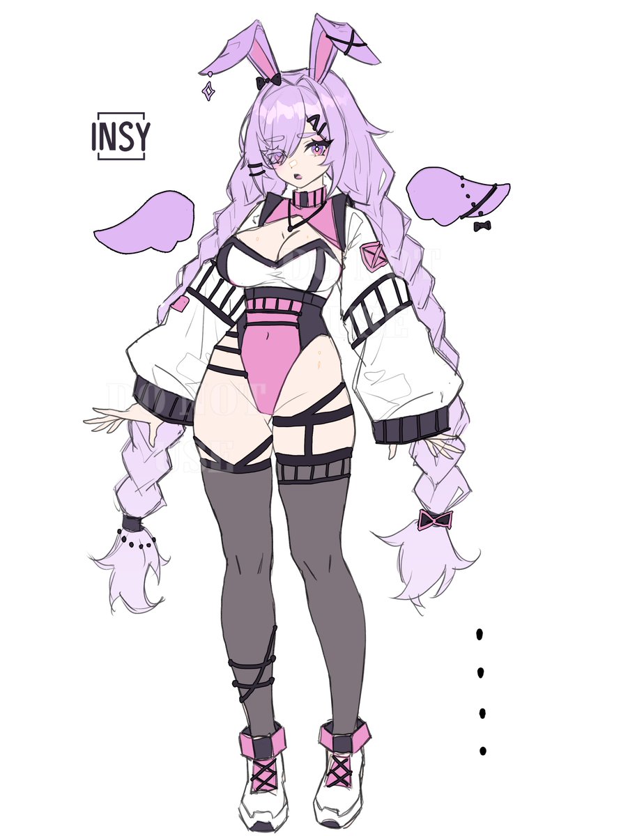 ~Characters Design~

🐰💜You can offer the price you think is right! 
Offer in DM! Thank you! <3  

Minimum offer: $100
Auto-buy: $350
 
•Only design, not a rigging
•Commercial use 
•PayPal   
•No rules   
•No refunds  

#adoptables #adoptable #adopts #oc #Vtuber #VtuberEn