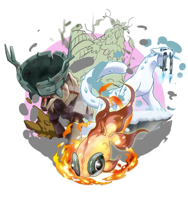 「fire pokemon (creature)」 illustration images(Latest)