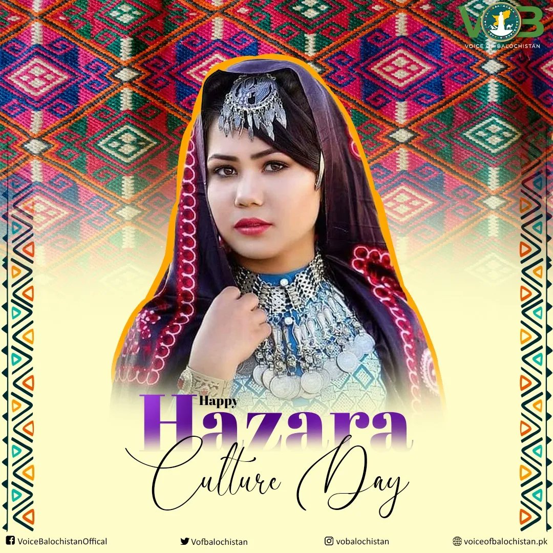Celebrating the peaceful, resilient, and talented Hazara community of Balochistan. Happy Hazara Culture Day! ✨ #Balochistan #Pakistan