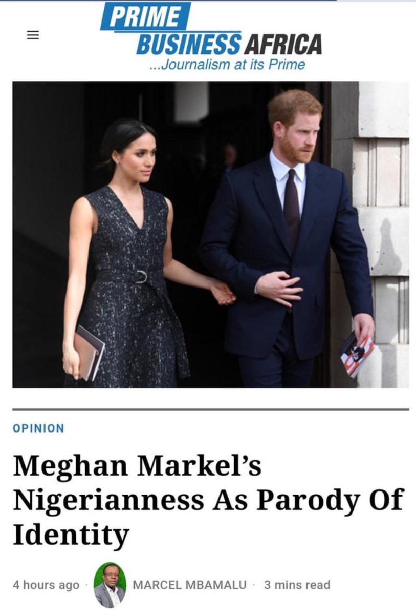 The backlash against Meghan Markle in the African press continues and I’m here for it.