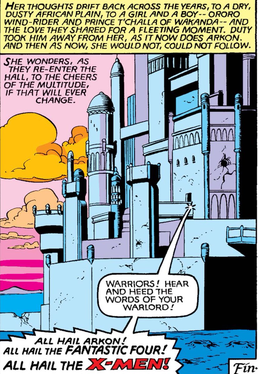WAIT Claremont established Storm and T’Challa knew each other as kids???

Why’d I think that was a retcon?