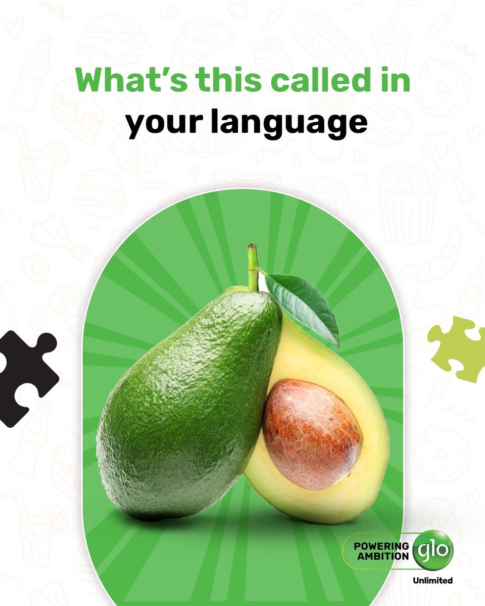 Different languages have different names for fruits. 

What is this fruit called in your native language 🍐? 

#GloFoodies
#GloUnlimited