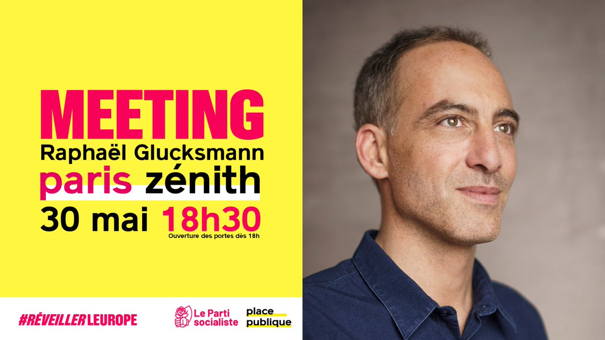 Nos fondamentaux pour notre top liste @partisocialiste 🌹 et @placepublique_ portée par @rglucks1 : 🇪🇺 Une Europe humaniste et sociale 🇪🇺 Une Europe unie pour la paix 🇪🇺 Une Europe qui fait front commun face à la menace des extrêmes #Européennes2024 Un seul tour ➡️ le 9 juin 🗳️✊