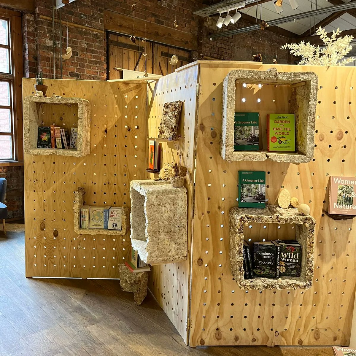 What better way to mark a year since The Bleeding Tree was published than to see it included in the curated ‘death shelf’ by Dead Good Legacies at a pop-up bookshop ‘grown’ from bookshop waste and mycelium! The world’s first LIVING MUSHROOM BOOKSHOP.