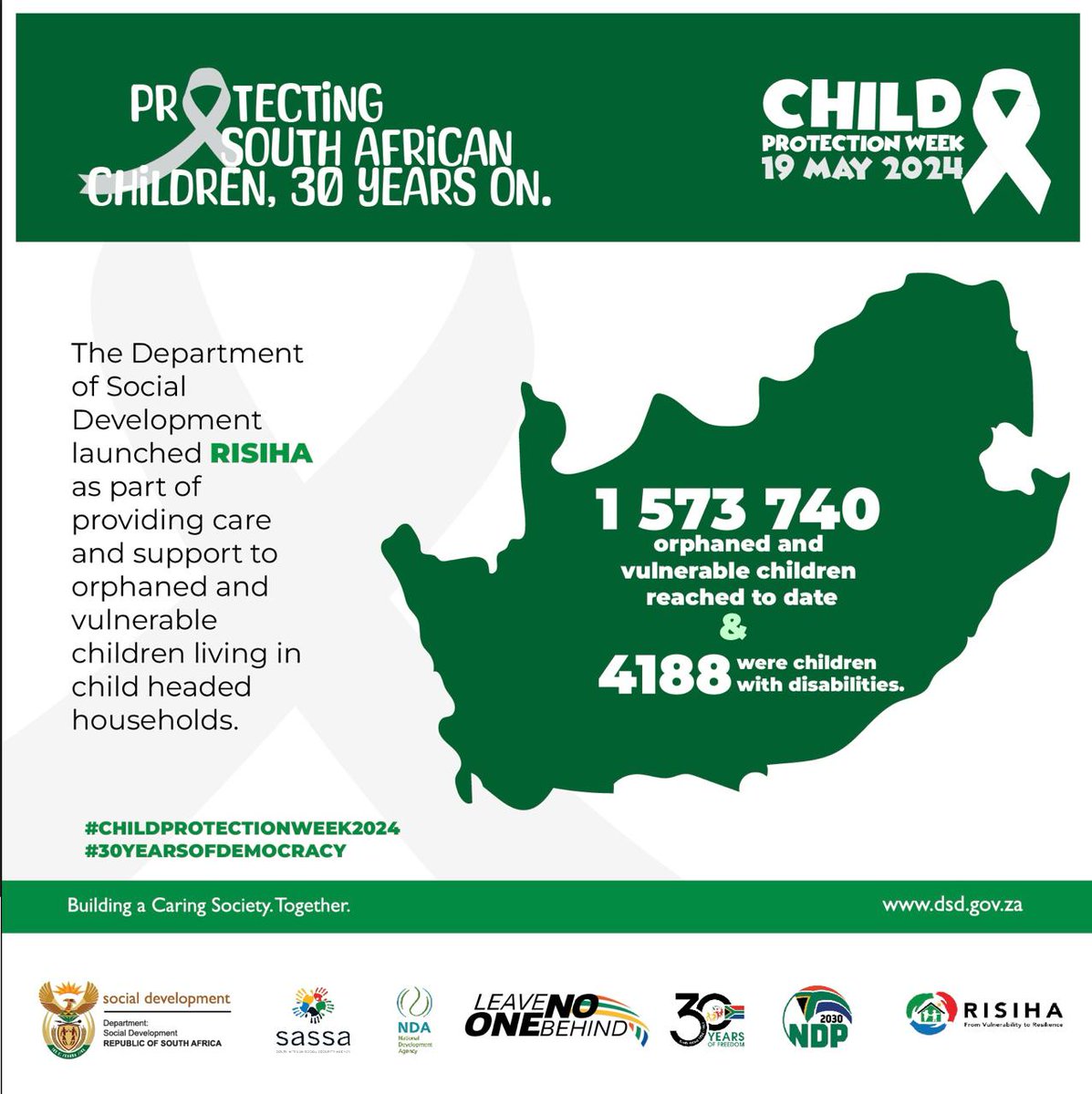 AOTNA_Blog's tweet image. Guys the department of social development has launched a project called RISIHA this will ensure that the children will get support and care for children who are orphans and children who are living in a child headed household

#ChildProtectionWeek2024 #30YearsOfDemocracy