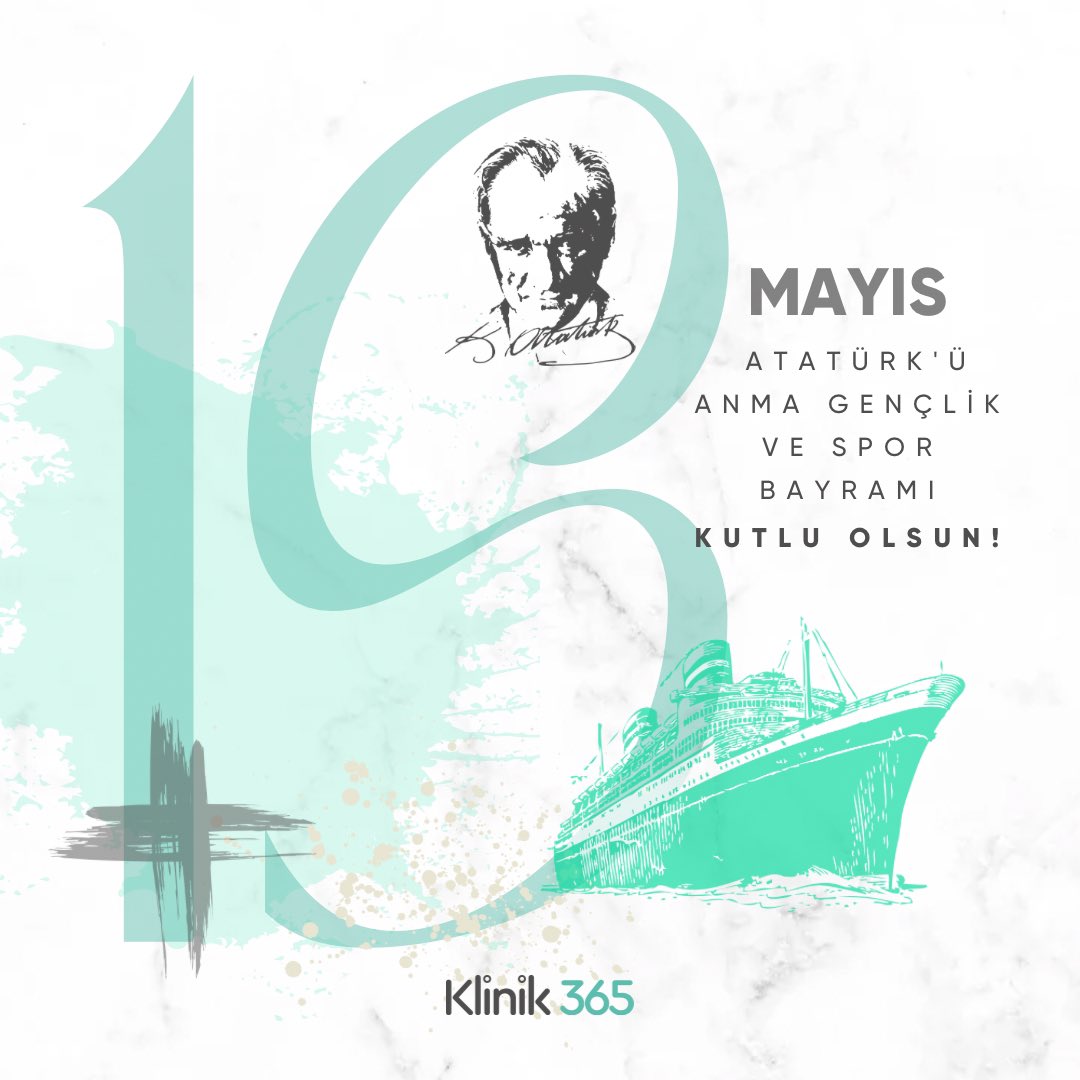 19 Mayıs Atatürk’ü Anma Gençlik ve Spor Bayramı Kutlu Olsun! #19mayıs #atatürküanmagençlikvesporbayramı