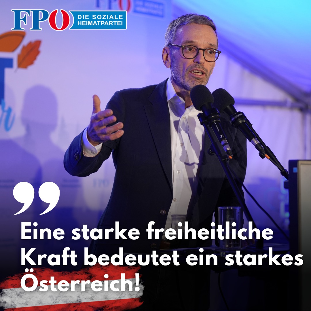 🗓️Warum ist es SO WICHTIG, am 9. Juni die FPÖ zu wählen?
Weil wir Freiheitliche dafür kämpfen, dass die Interessen der Österreicher in Brüssel nicht abhanden kommen.
Weil wir Freiheitliche uns konsequent dafür einsetzen, dass unser Land wieder mehr Selbstbestimmung in der