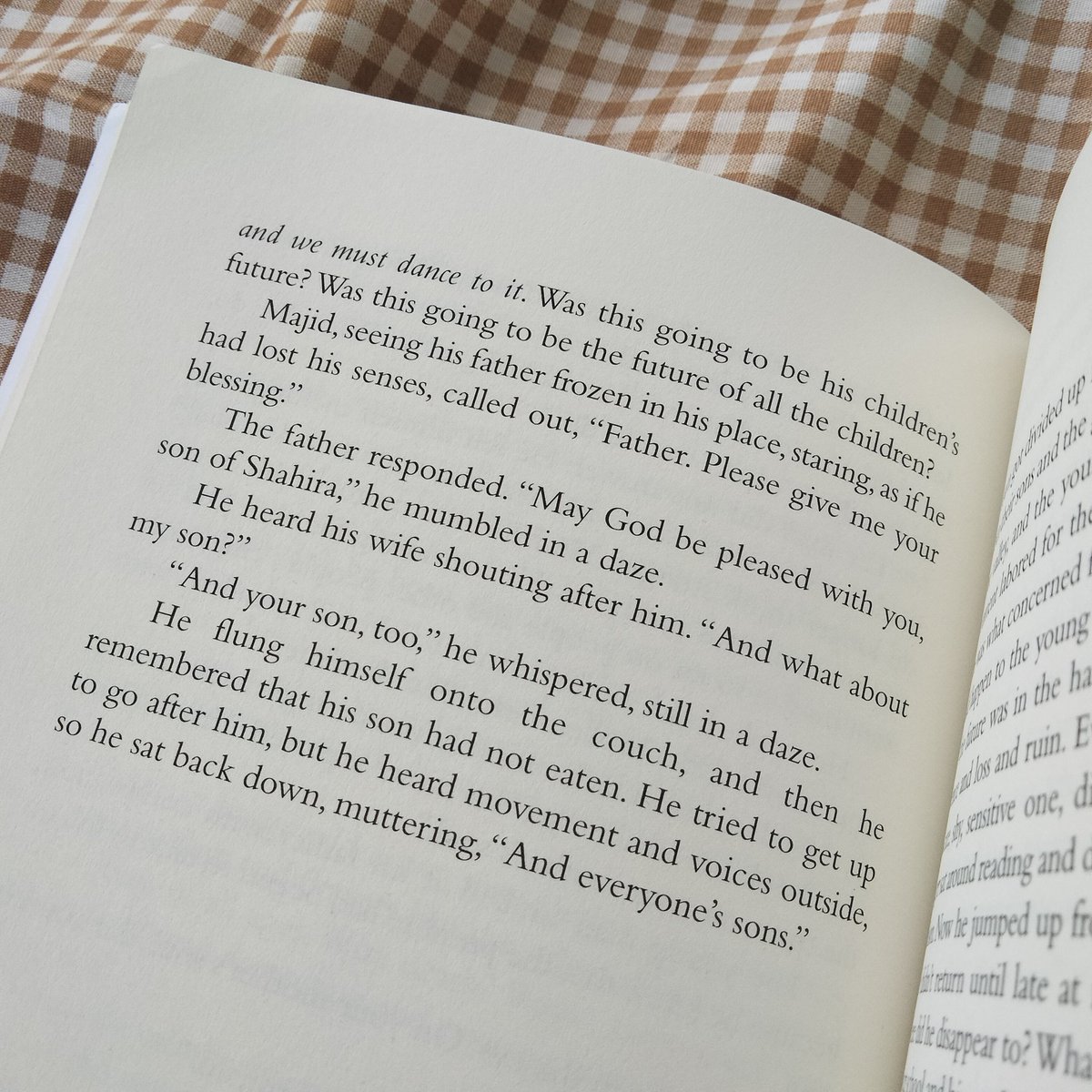 and he smiled his pale smile and added sorrowfully, “they’re playing a death dirge, and we’re required to dance to it.” ‘was this going to be his children’s future? was this going to be the future of all the children?’ — the end of spring by sahar khalifeh.