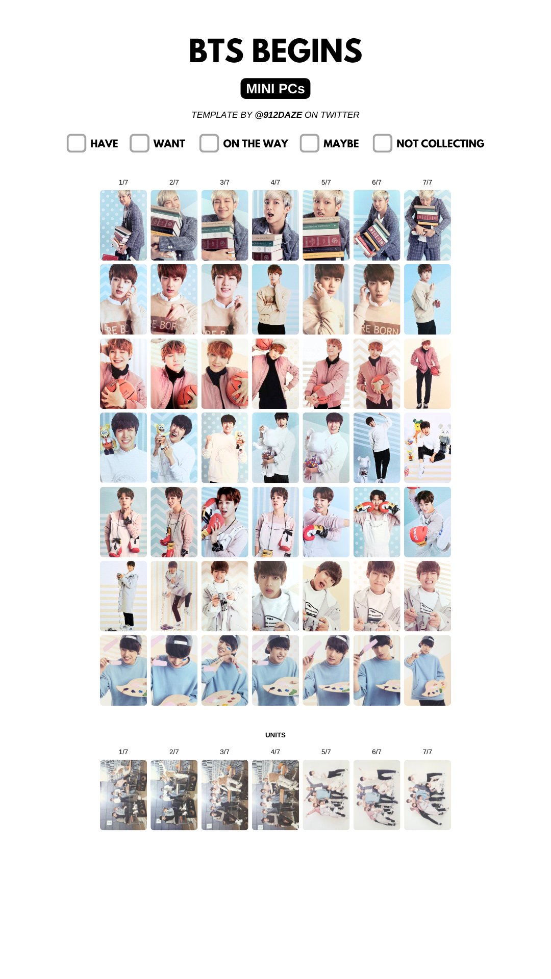 BTS ビギンズ Begins 公式 ポスター プログラムブック セット 2点 BTS