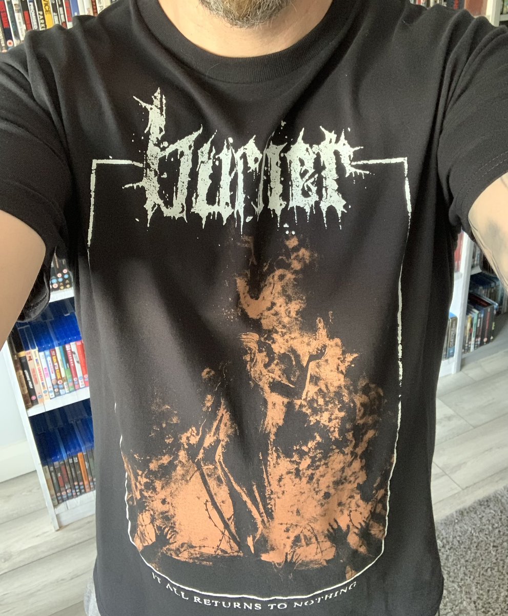 Sunday shirt check. The mighty @burnermetal 🤘🏻