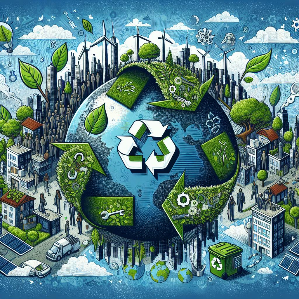 By embracing a #CircularEconomy, we can reduce waste, save resources, and minimize our environmental impact. 🌍♻️ It’s about creating sustainable systems where products and materials are reused, repaired, and recycled. Let’s build a better future together! #Sustainability #Ec