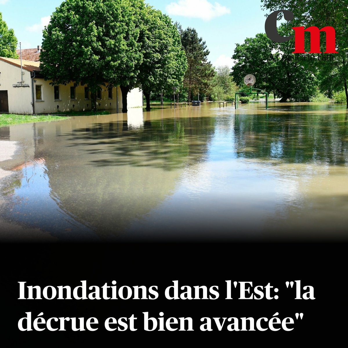 Inondations dans l'Est: 'la décrue est bien avancée' ➡️ sur.corsematin.com/mxb