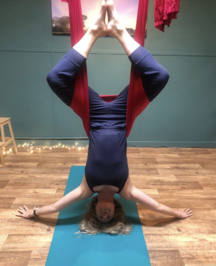 Our boarding students enjoyed getting into the swing of a new activity this weekend - an aerial grace yoga session in Ripon’s Jion studios, led by Nicola Priest. Lots of fun, in addition to developing strength and control. Thank you, Nicola! 
🧘‍♀️ #boardinglife #boardingschool