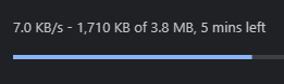 as a retro computing/gaming enjoyer, boy do I sure love and appreciate getting download speeds from 1995 in 2024 now where's my telephone modem