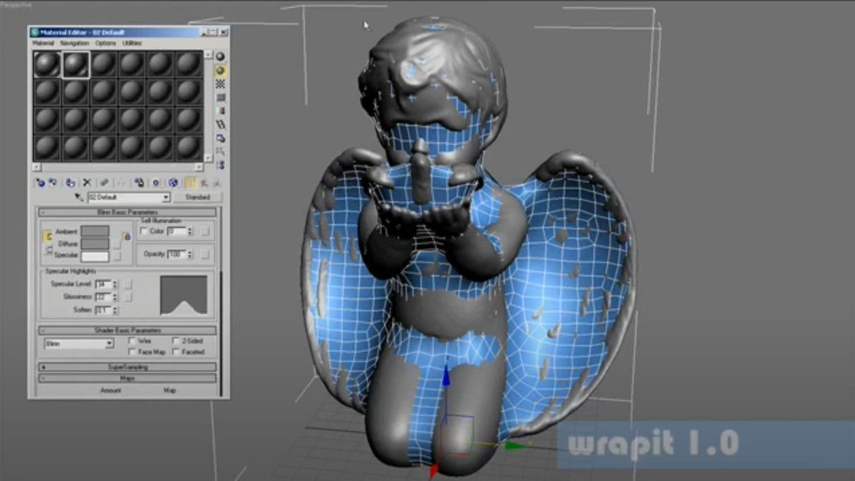 theCGchannel's tweet image. 3ds Max freebies #2: Matt Clark has made #Wrapit, his veteran #3dsMax #retopology plugin, available free

The add-on lets you retopologize high-res sculpts and 3D scans using Max's standard Editable Poly tools

cgchannel.com/2024/05/get-3d… 

#gamedev #motiongraphics #VFX @hive_pixel