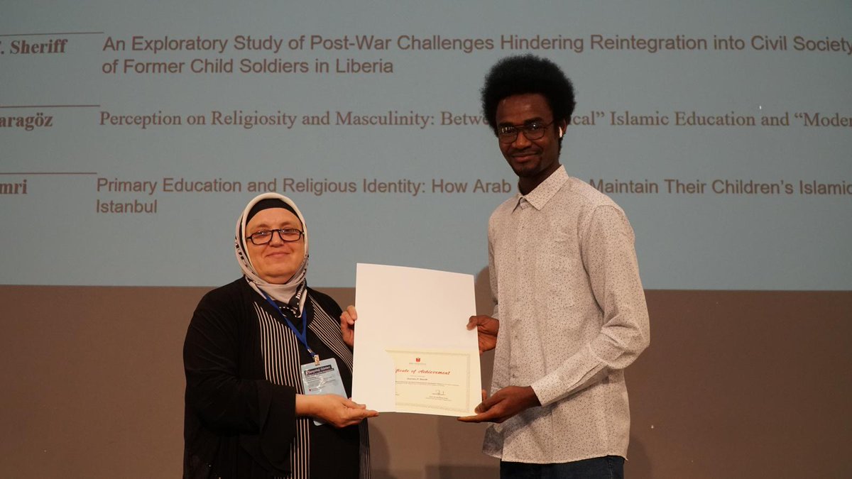 🎉 Congrats to all the winners at the 3rd Sociology Days! 🏆 Special  shoutout to Zahide Şeyda Karabatak 🏆 (Talal Asad Award) & Oumaru  Sheriff 🏆 (Al-Biruni Award) for their outstanding thesis work! Well  done on your achievements!