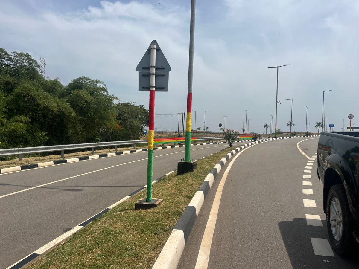 The Government has Constructed an Air traffic control building, a new fire station, a new terminal building, Boarding bridges, and an Extension of the existing runway from 1,981 meters to 2,320 meters, Apron, Access Roads.

#PerformanceTracker
#GhanaIsWorkingAgain
#BreakThe8