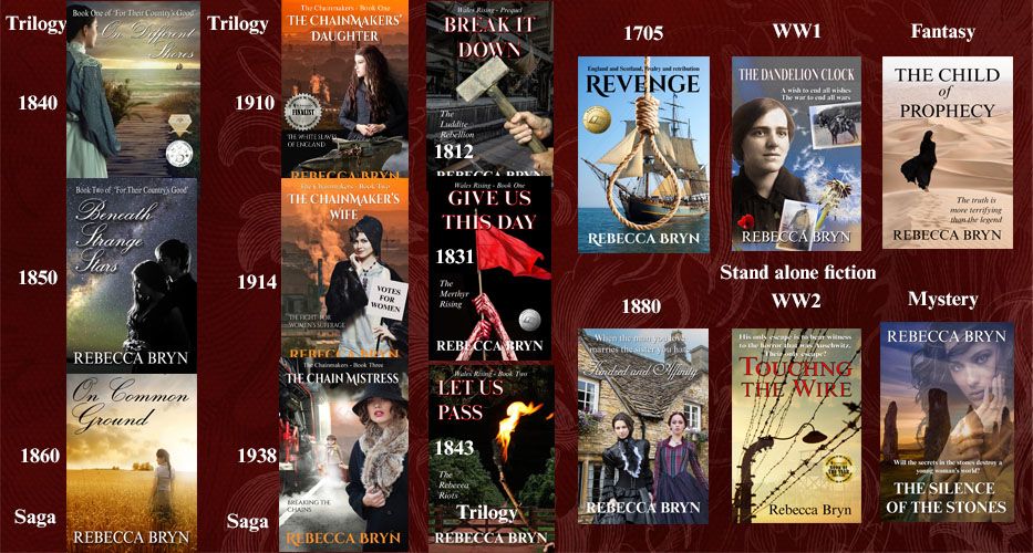 Wish you could go back in time? Journey with me to witness the courage of those who fought for our rights. author.to/RebeccaBryn for #historical, #mystery, and #fantasy tales with a twist. Bringing history to life. 'Outstanding storytelling'