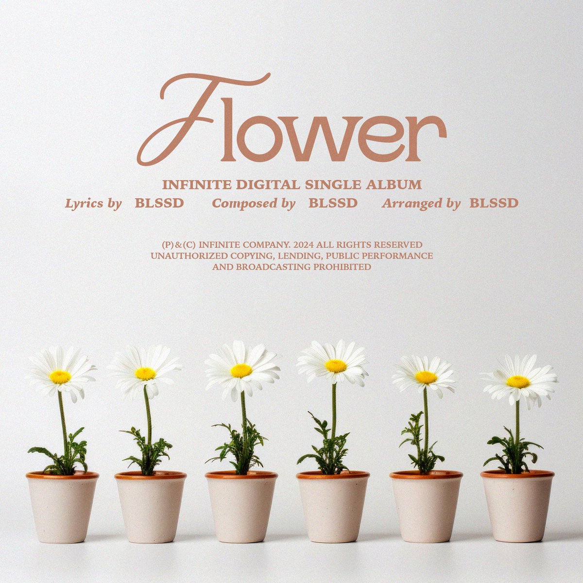 INFINITE Digital Single [Flower] 
Title Poster 🌼
　
2024.06.09 6PM (KST) 
　
#인피니트 #INFINITE
#Flower