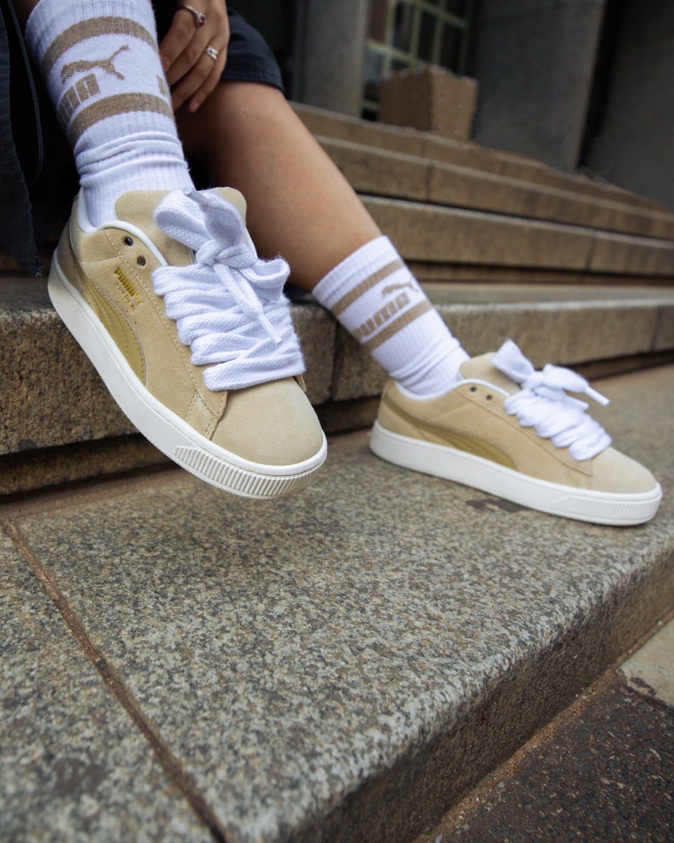 Blazing trails in the world of street style. 🔥 Suede XL is the next big thing. #PUMASuedeXL Available in store & on go.puma.com/9d61fe @Shalatheunicorn