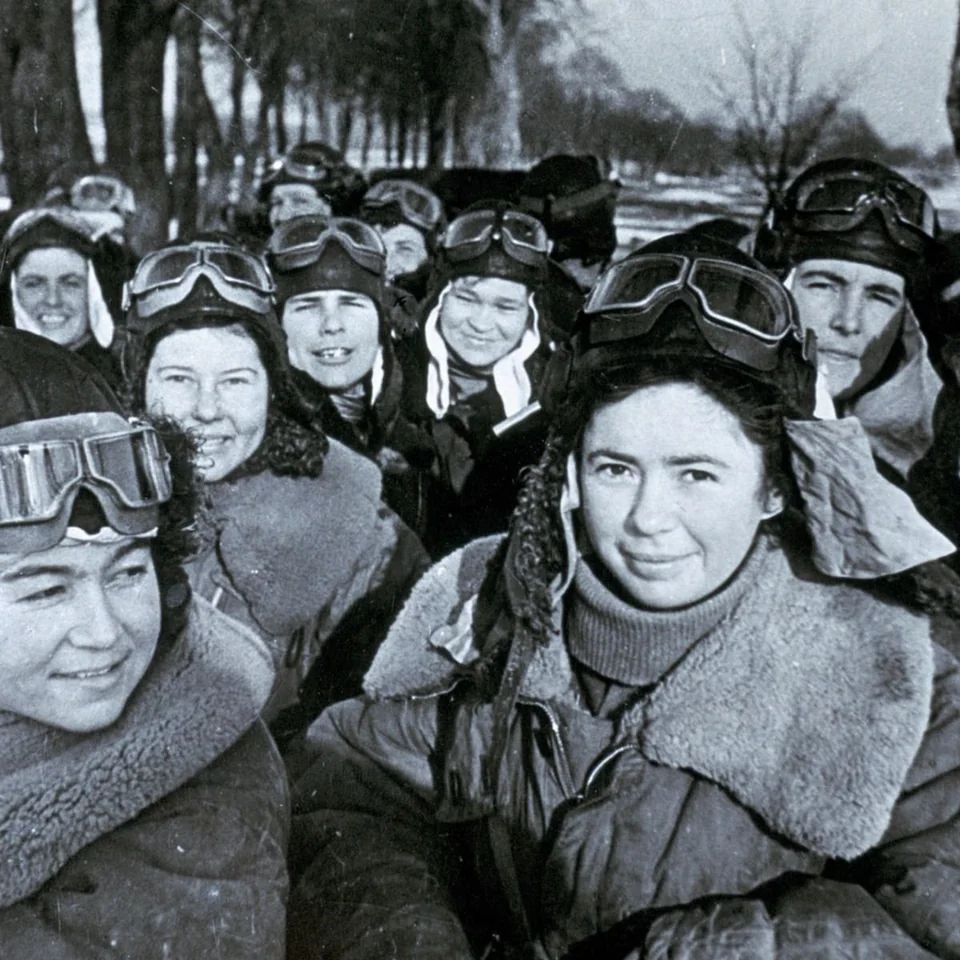 The “Night Witches,” fearless Russian female pilots who ran bombing missions at night, 1941.
