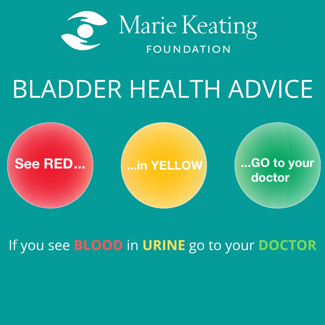 #BladderCancer Awareness Month Around 537 people are diagnosed with bladder cancer annually in Ireland. Sadly, around 236 die from the disease. This does not have to be the case. When detected early, bladder cancer is very treatable. Learn More here: mariekeating.ie/cancer-informa…