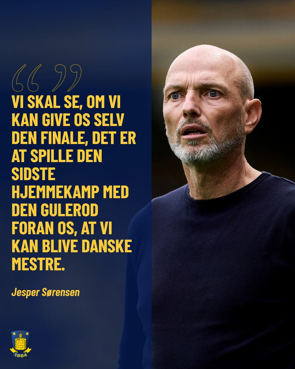 Cheftræner Jesper Sørensen er klar til morgendagens kamp mod Silkeborg IF 🗣 Se optaktsinterviewet med cheftræneren på Brøndby TV 🎥 🔗tv.brondby.com/video/0_ed0slr…