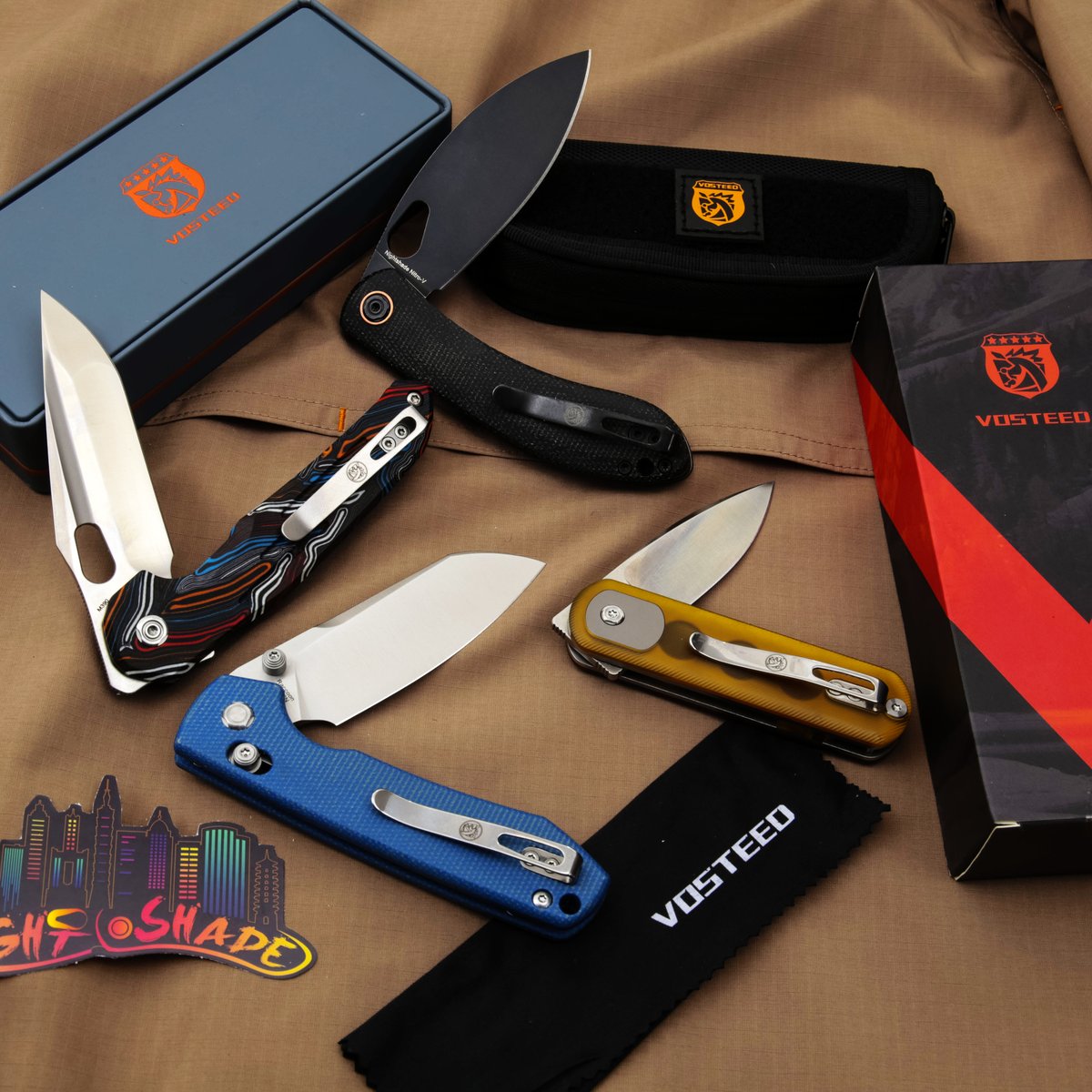 SMKWcom's tweet photo. Vosteed is committed to being the bridge between designers, makers, &amp; enthusiasts. Vosteed is founded on the core belief of “Stay Sharp, Stay Wild”. With unshakable dedication &amp; unwavering passion, we are determined to make the best products with you.
https://t.co/dmdZqrWTng https://t.co/ZcVWzUAl69