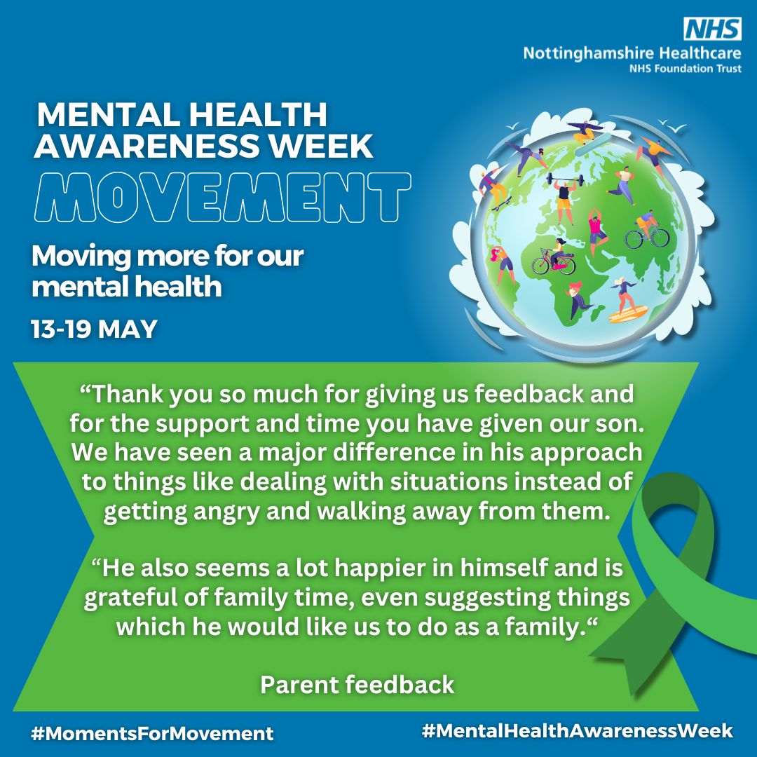 Holly, Education Mental Health Practitioner - Mental Health Support Team, supports young people in schools to manage emotional wellbeing needs like anxiety, low mood & sleep. Read how a parent is grateful for Holly’s support for her son & the difference this has made. #mhaw2024