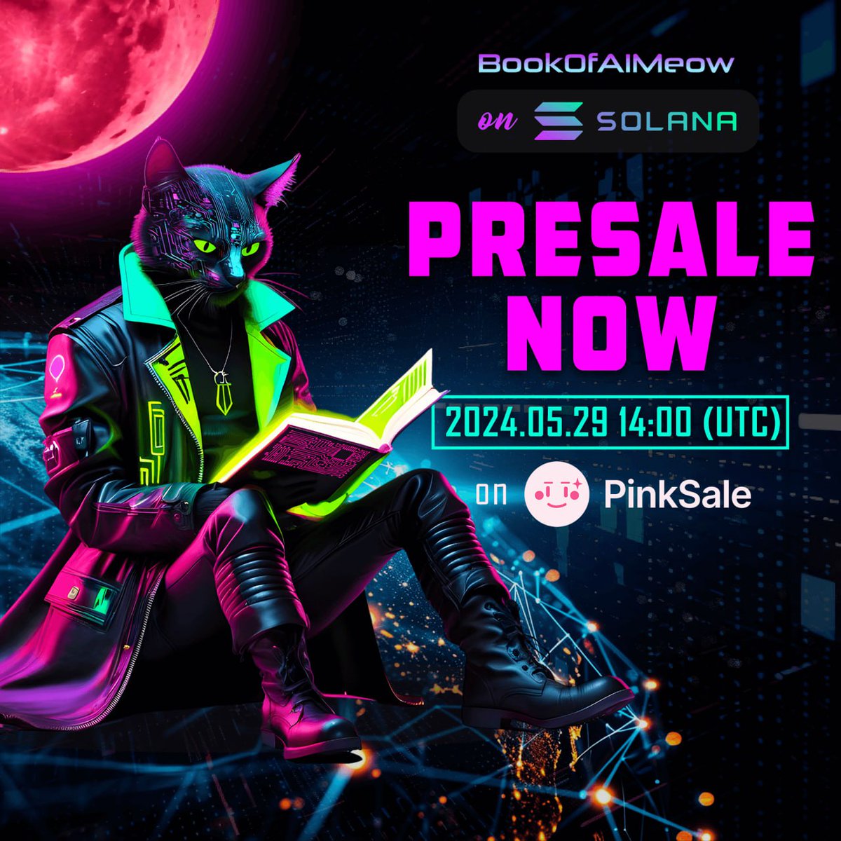 ⏰10-Days Countdown to Presale Launch! ⏰

Get ready, Everyone! Our highly anticipated Presale is just around the corner. Mark your calendars and set your reminders!

👇You can join our Presale Fairlaunch here:
pinksale.finance/solana/launchp…

🩷Pinksale Verified!
✅KYC Badge 
✅SAFU