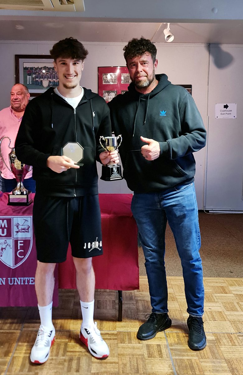Last night was our end of season awards. Congratulations to @KieraanCooper96 for Manager's Player. @SturgessHarry for Player’s Player. @Bloommy95 for Supporters Player. @millzy1214 for Young Player of the year. #UTM