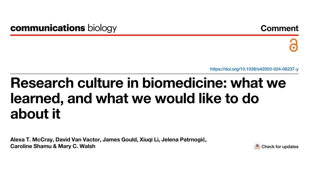 '..traditional incentive structure ... fails to ... reinforce practices that promote rigor, reproducibility, and responsibility in research..' go.nature.com/454vtrb @WCRIFoundation @NRIN_Integrity @EmbassySci @RetractionWatch @OSFramework @DeJongeAkademie