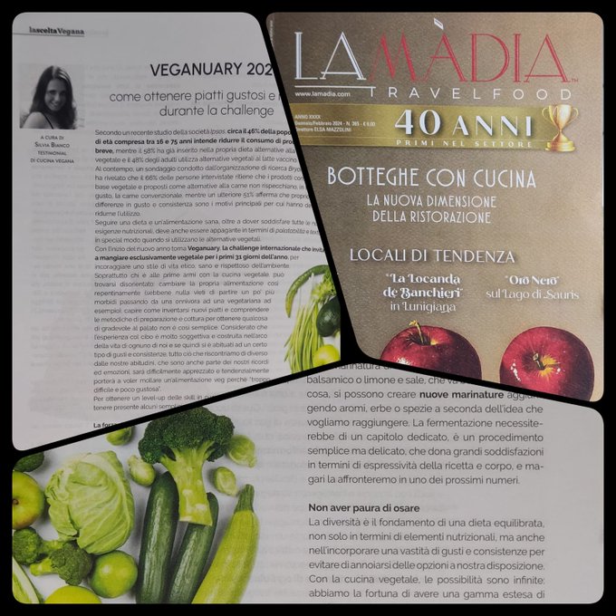 "Veganuary 2024 Come ottenere piatti gustosi e nutrienti durante la challenge" Qui il link all'articolo<a href="/tag/silviabianco"class="tags"><span>#silviabianco</span></a><a href="/tag/vegangirl"class="tags"><span>#vegangirl</span></a>