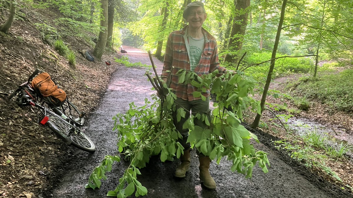 Thanks to the happy smiling volunteers who came to our Beeley Wood tidy and trim with @SustransNorth this weekend. Everyone put their backs into it on a lovely sunny day to clear overgrowth and run-off that was cramping parts of the Trail. Let’s do it again!