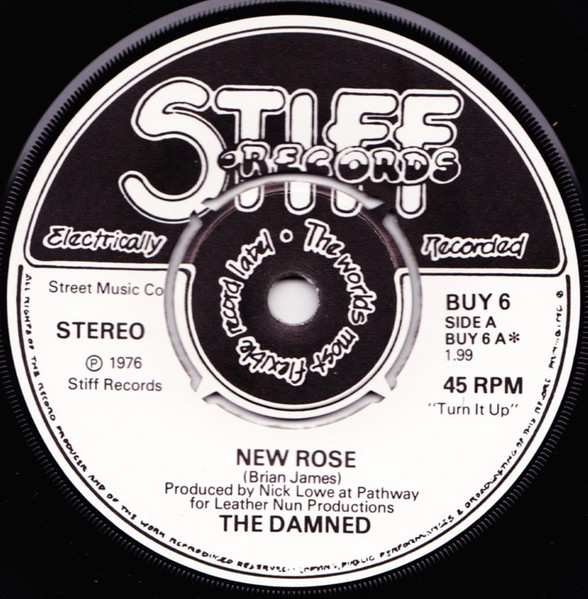 #Let5d0it [50 fave singles, 1954-76] chronologically day 49 New Rose - The Damned (11 Points ) (1976) youtu.be/KPowvspa4BI?si… via @YouTube