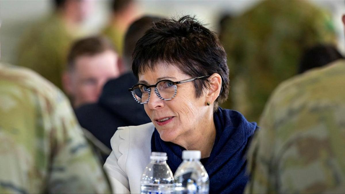 Governor General’s wife has been asked not to sing “Am I Ever Going To See Your Face Again?” after awkward scenes at army base.