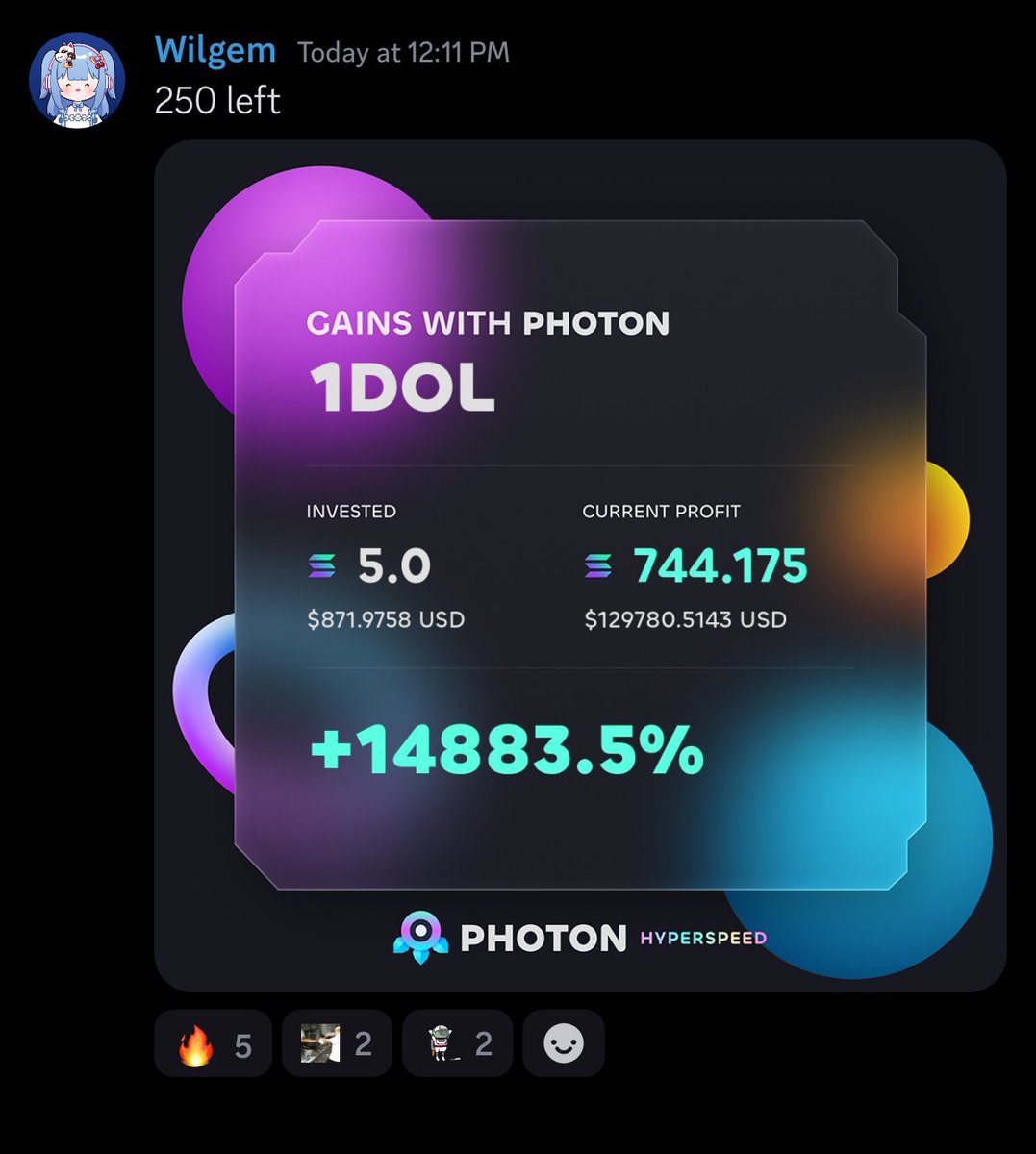 Study early finds

Member <a href="/Wilgem_/">Wilgem</a> did

5 SOL to 1K SOL

70k market cap to 17.5m peak on $1DOL