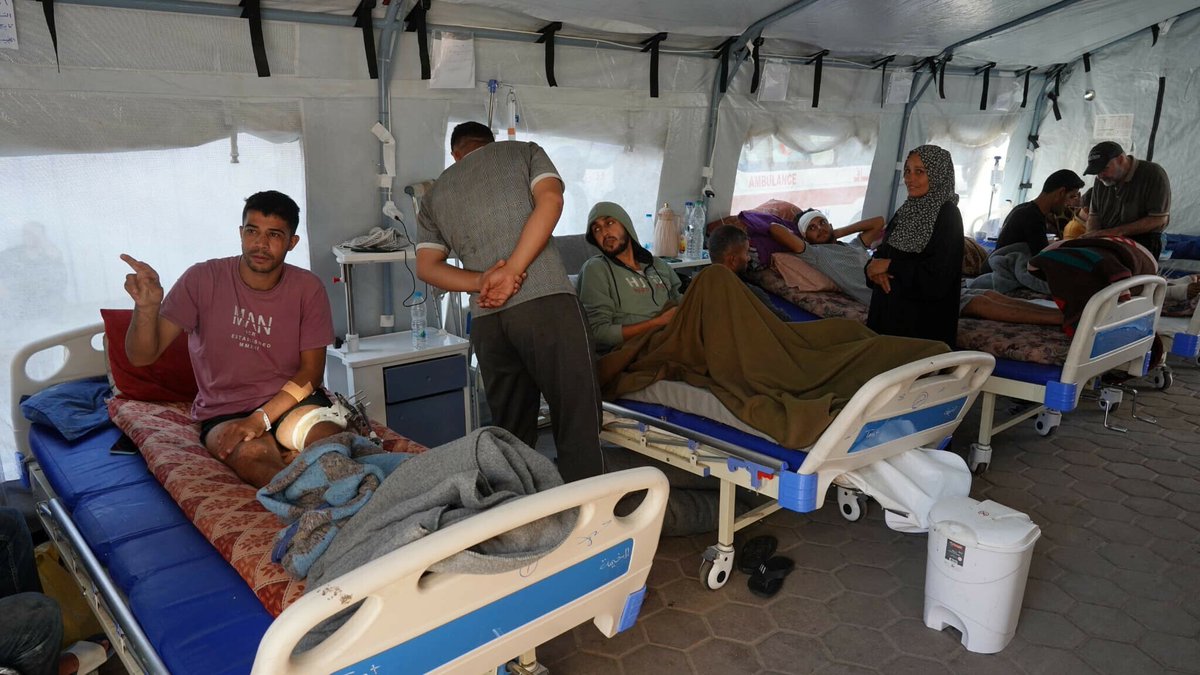 Un hôpital de Gaza fait état d'une frappe israélienne ayant tué 20 personnes à Nousseirat l.bfmtv.com/bwez