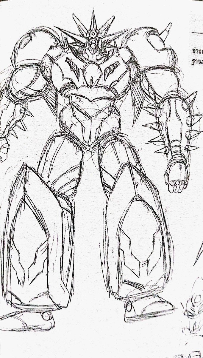 DailyGetterRobo's tweet image. Intresting findings from @Sinitasama of Getter Robo Arc manga concept art found in Thai copies of getter robo arc saga version
#GetterRoboArc #ゲッターロボアーク