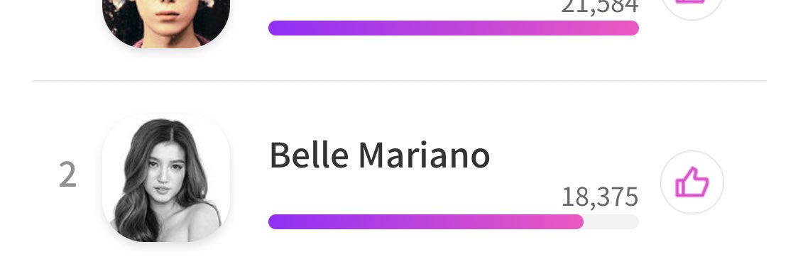 Don’t forget, for Belle’s birthday! 🤍 #BelleMariano