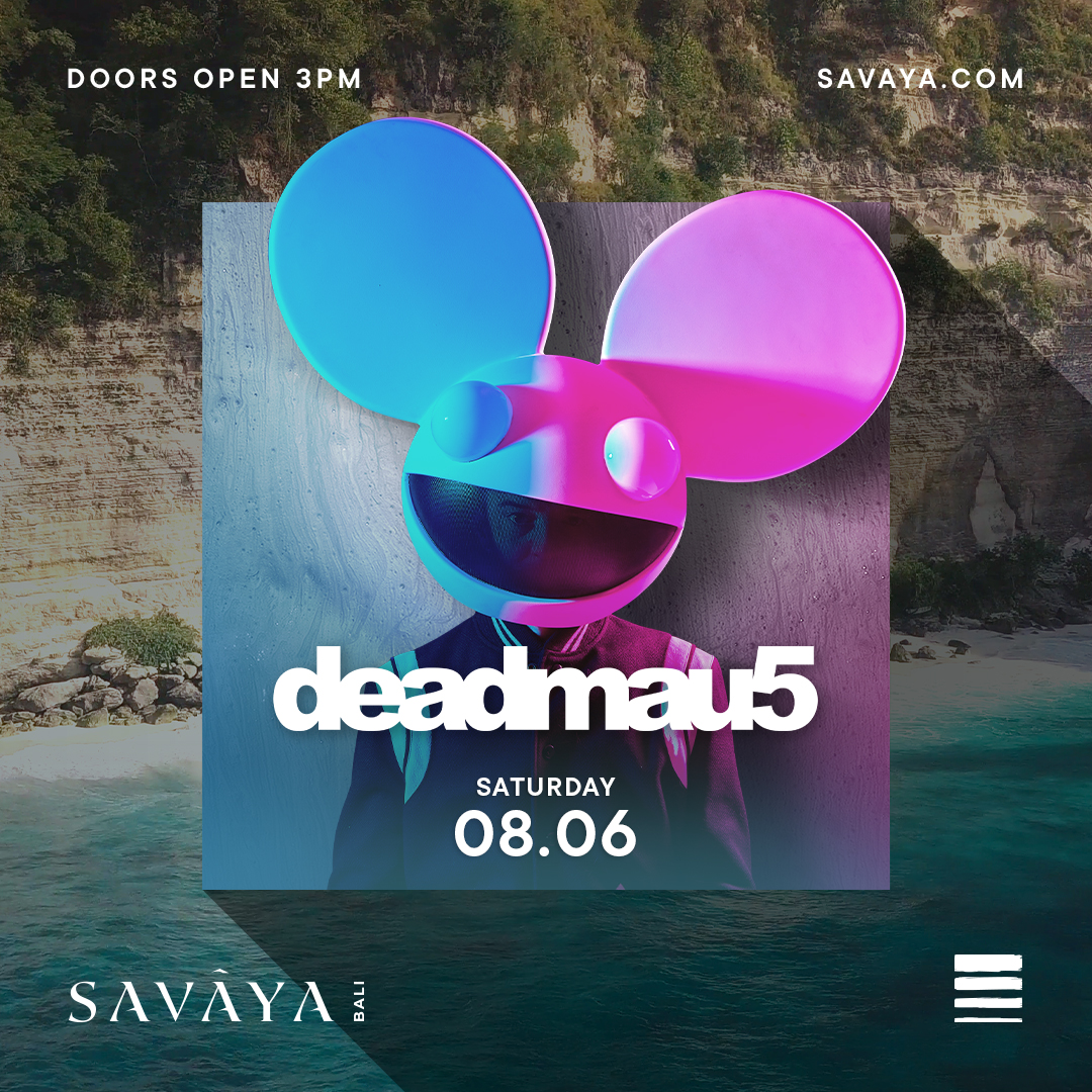 BookMyShowID's tweet image. Mark your calendars! Award-winning DJ and producer Deadmau5 will be headlining @savayabali on Saturday, June 8th. You won’t want to miss this electrifying night!

Click link in bio for tickets

#BookMyShowID #deadmau5 #balievent