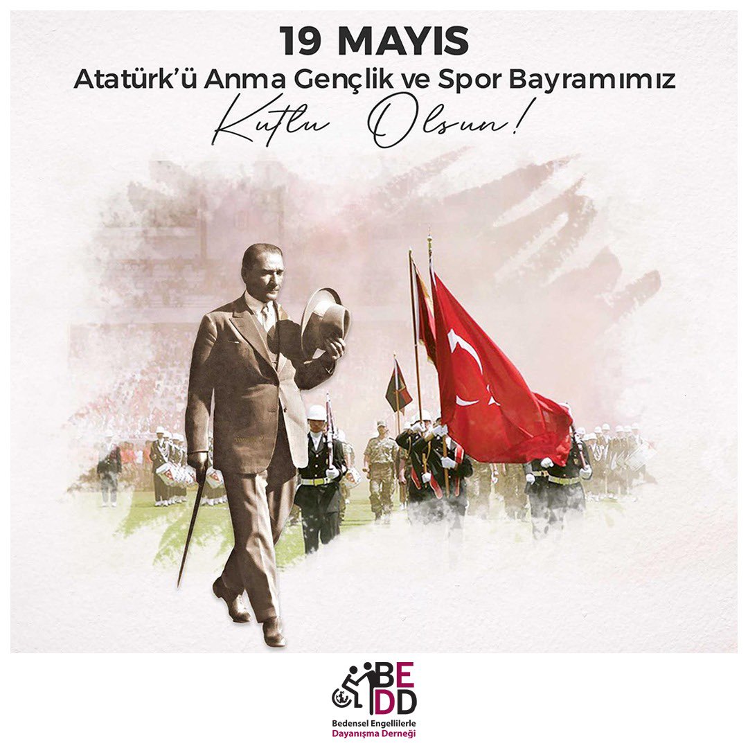 beddtr's tweet image. #19Mayıs Atatürk'ü Anma, Gençlik ve Spor Bayramımız kutlu olsun🇹🇷
