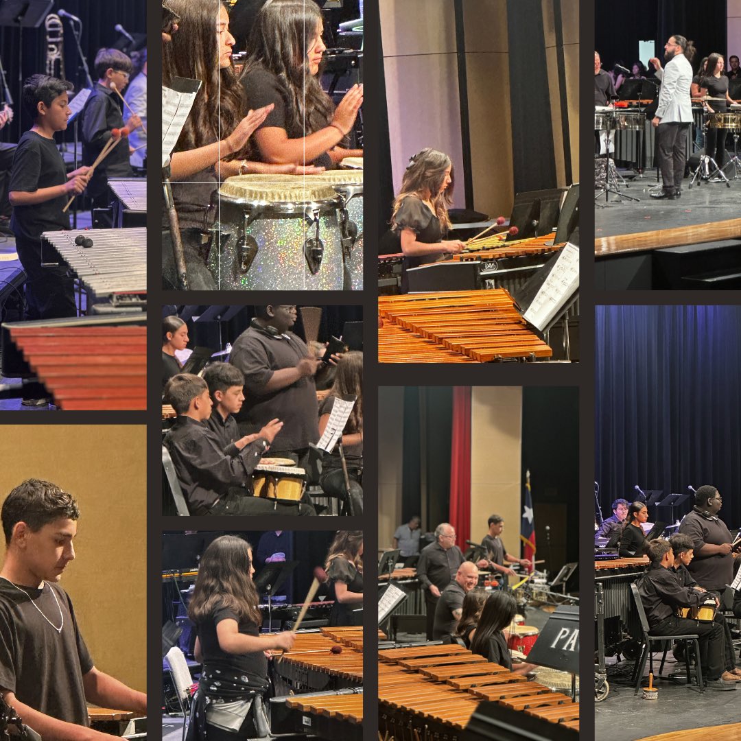 What an evening!! Thank you to everyone who came out and supported our percussionist this evening. Every student from OHS, Compass Academy, Bowie MS, and Crockett MS did a phenomenal  job!! #GOBIGRED