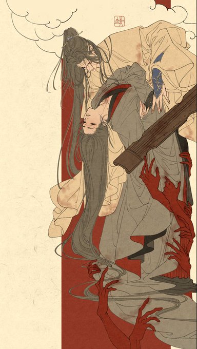 「chinese clothes very long hair」 illustration images(Latest)