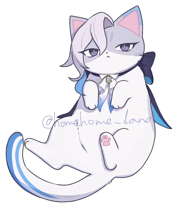 アクキーにする猫ヌの絵 